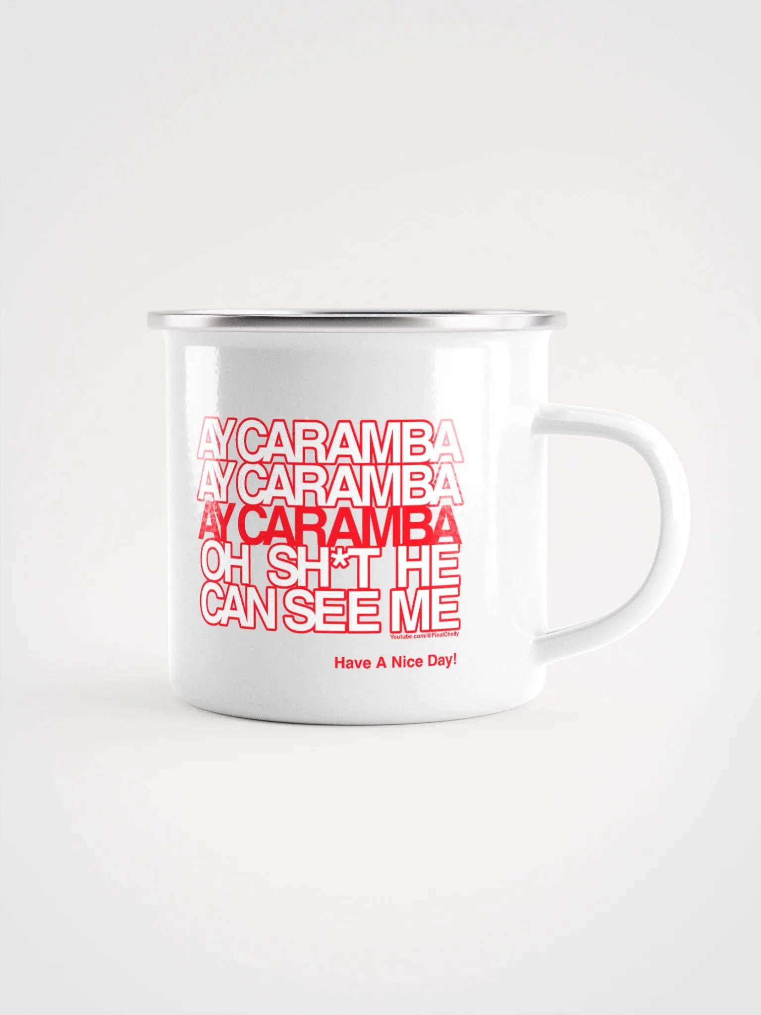 Ay Caramba Enamel Mug product image (1)