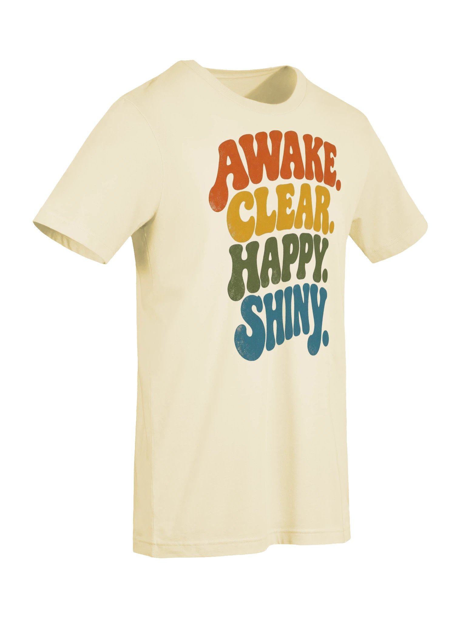 Awake Clear Happy Shiny — Retro product image (17)