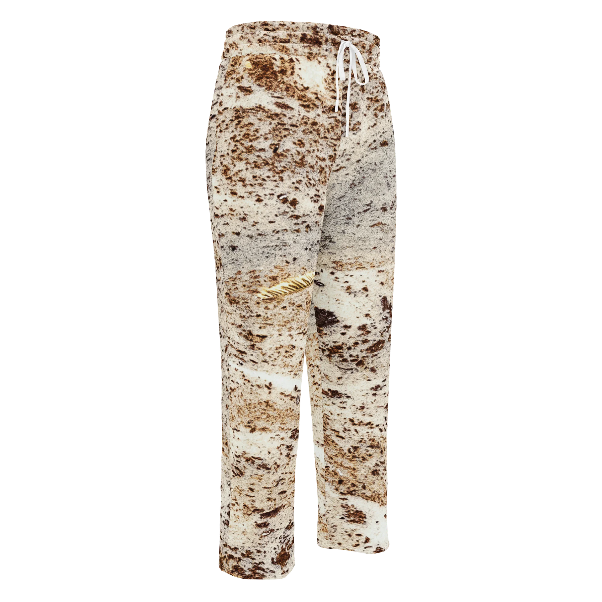 Expresso Swirl Unisex All-Over Print Fluid Marble Wide-Leg Joggers product image (1)