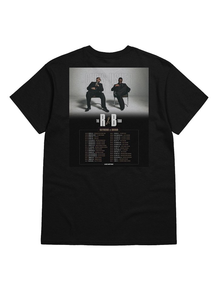 Chris Brown And Usher: The R&B Tour (Raymond & Brown 2026) T-Shirt product image (2)