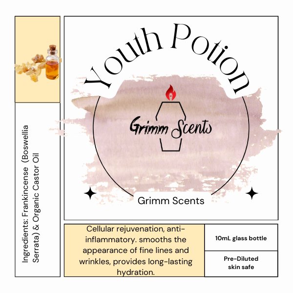 Youth Potion / Anti-wrinkle / Puffy eyes/dark circles - 10 mL bottle product image (2)