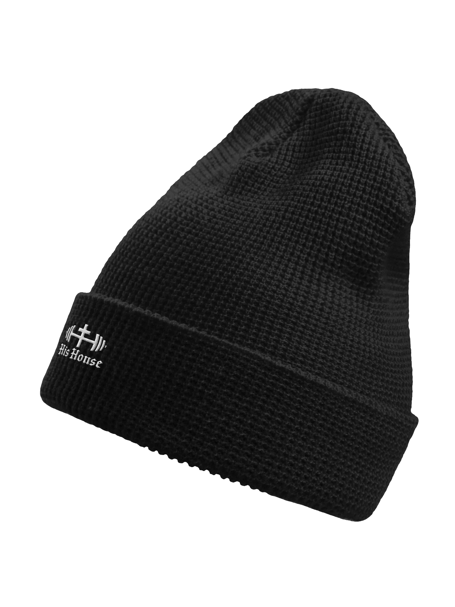 His House Ribbed Knit Beanie by His House