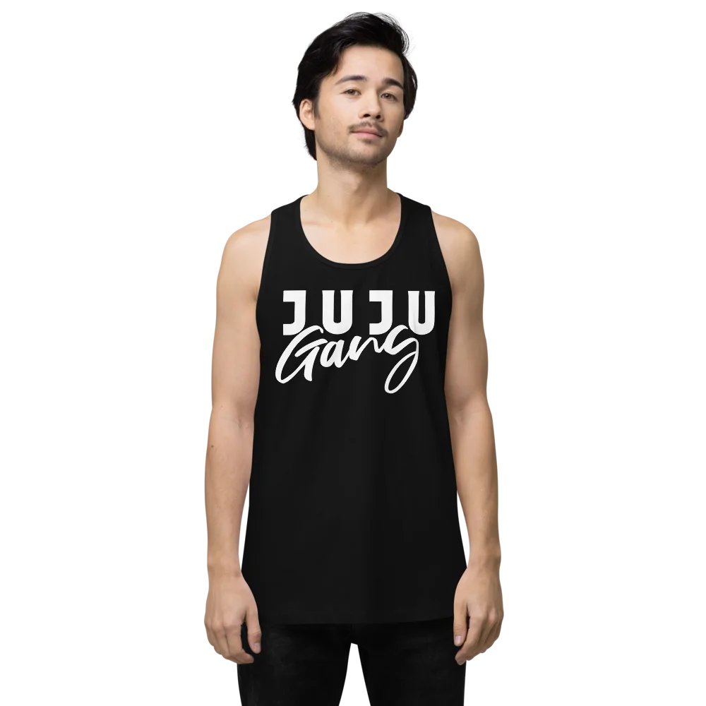 SLEEVELESS JUJU GANG TEE - LAVA ROCK product image (1)
