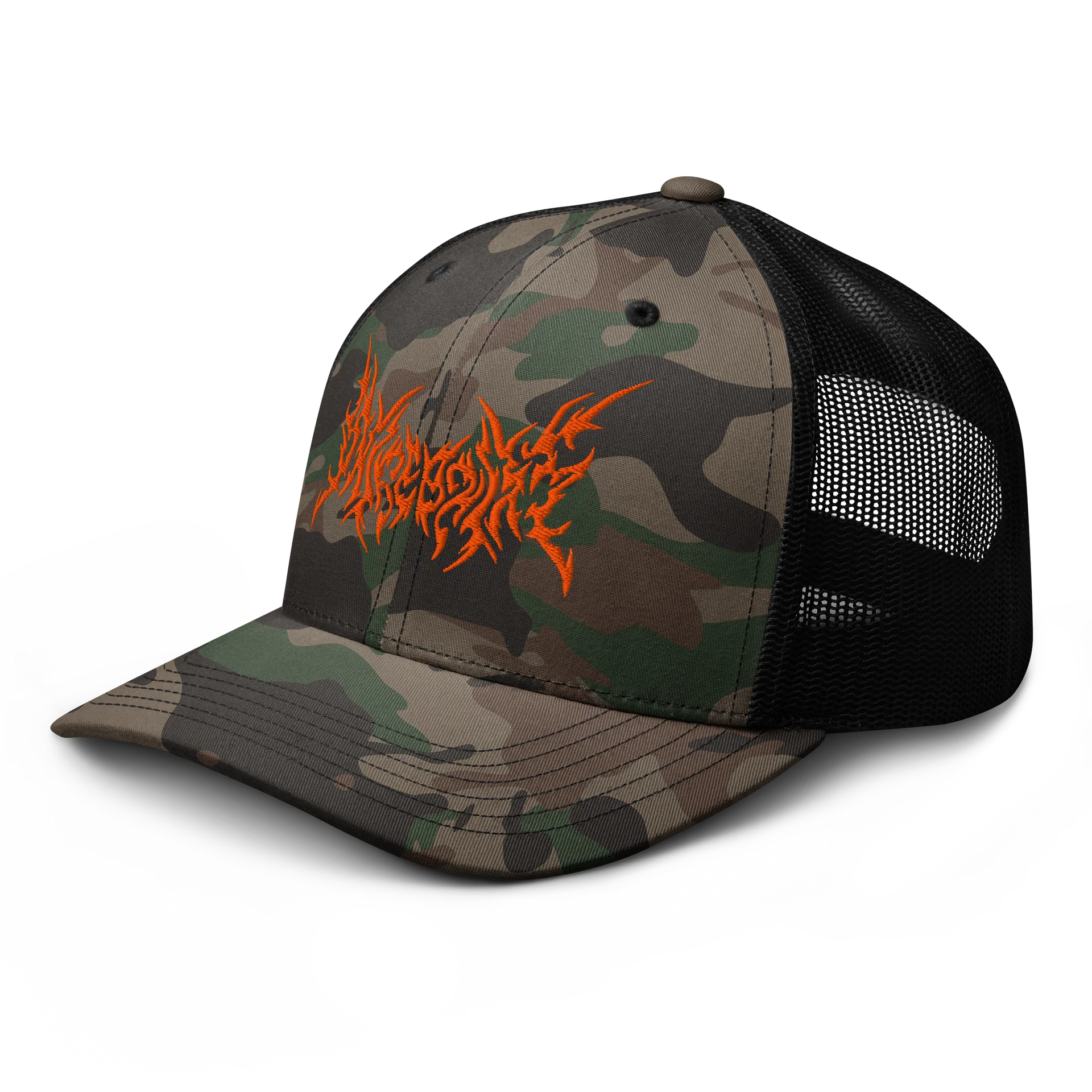 Metal Logo - Camo Embroidered Hat product image (4)