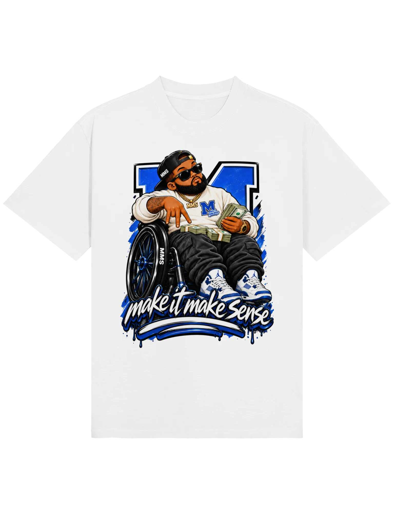 Make It Make Sense Cash Crew Tee product image (1)