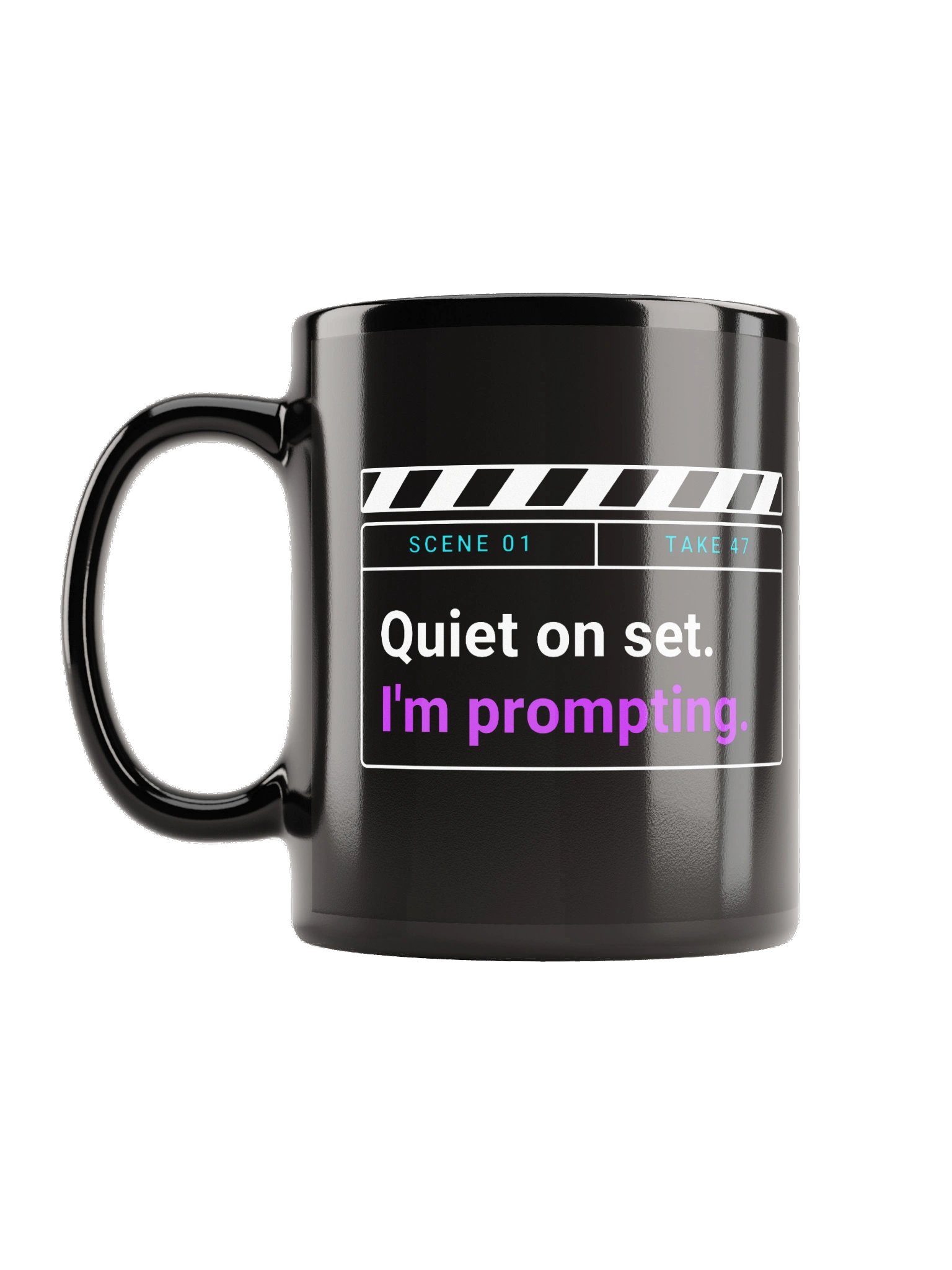 Quiet on set mug product image (2)