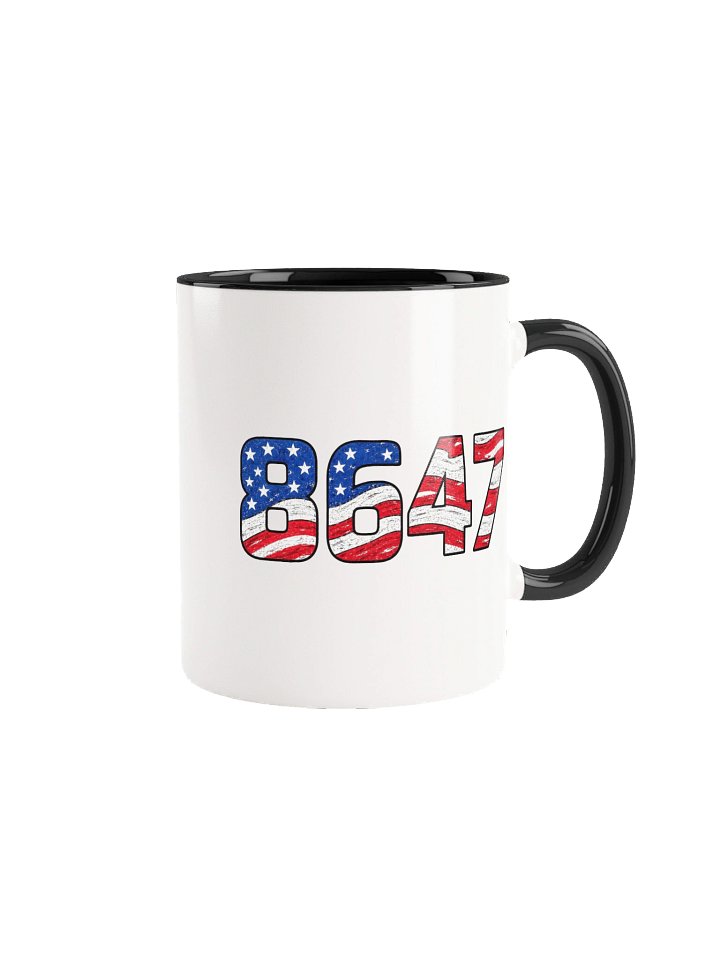 8647 Twin Flag Mug — Patriotic Numbers by Gunny Speaks Out product image (1)
