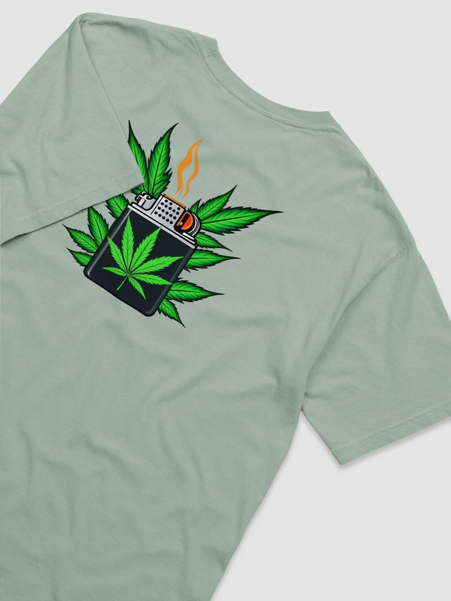 Cannabis Leaf Lighter oversized tshirts product image (4)