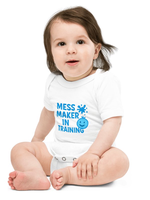 Playful Mess Maker Baby Onesie product image (1)