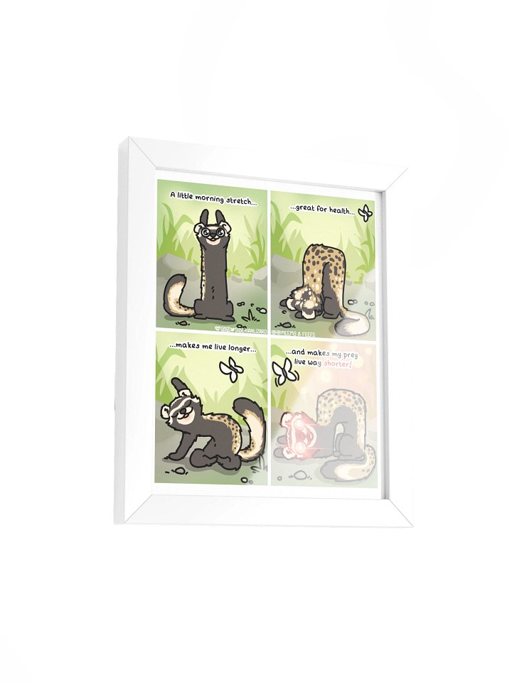 A Morning Stretch | Framed Print product image (6)