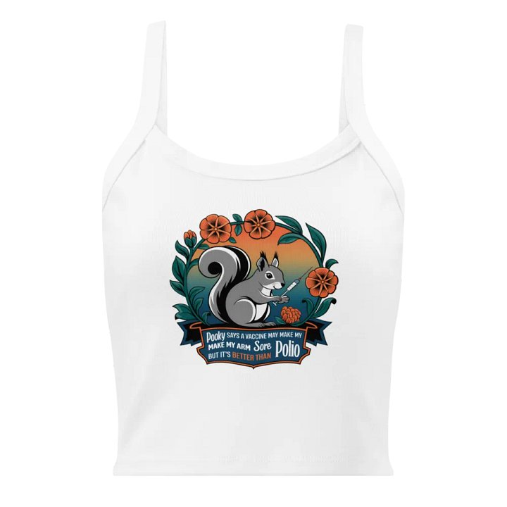 Pooky's Vaccine Advocacy Women's Tank Top product image (1)