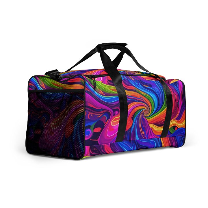 Vibrant Swirl All-Over Duffle Bag product image (2)