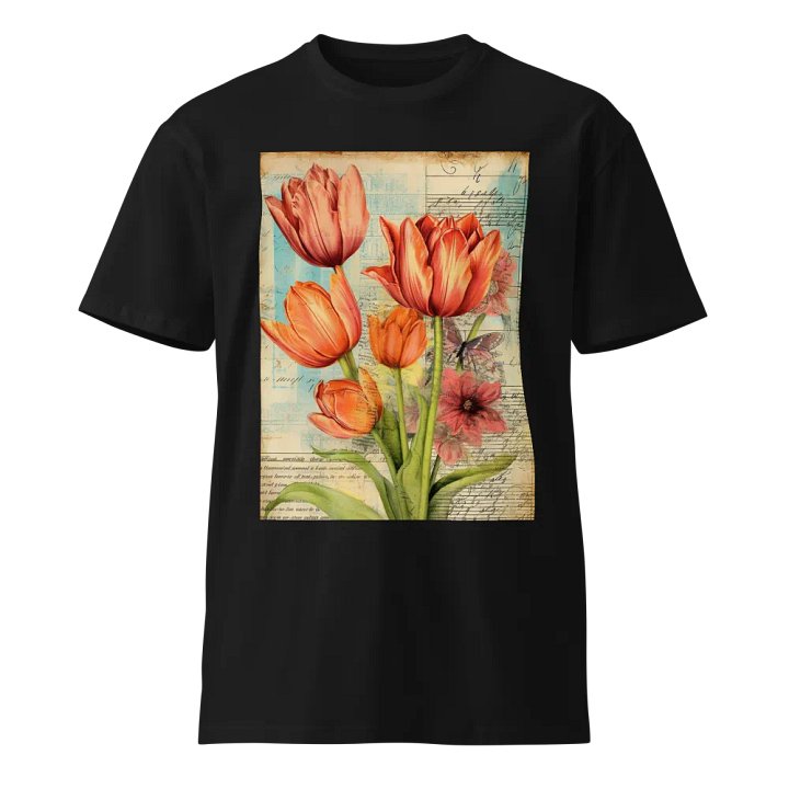 Vintage Tulip Tshirt product image (1)