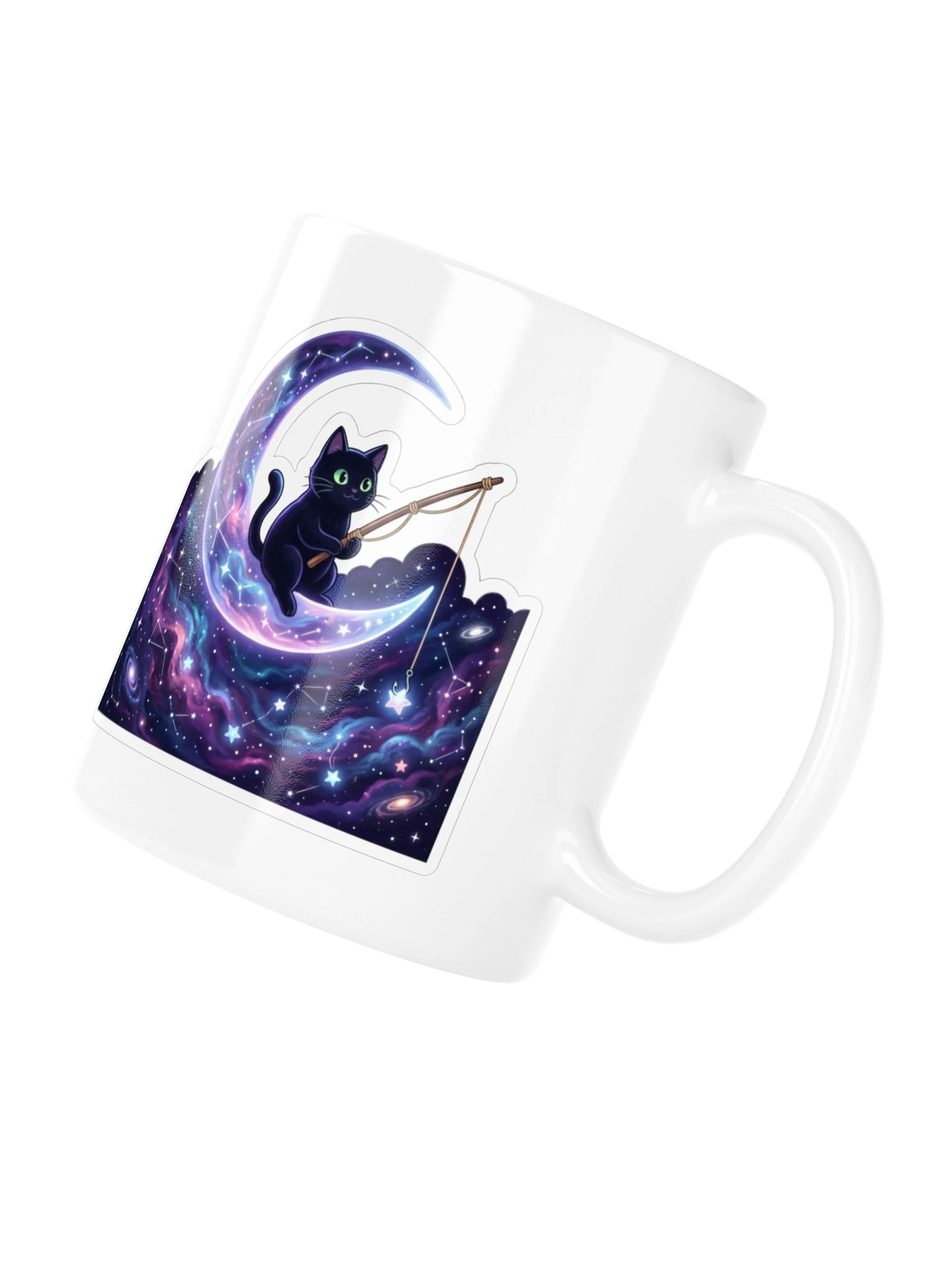 Moon Fishing Cat Mug product image (4)