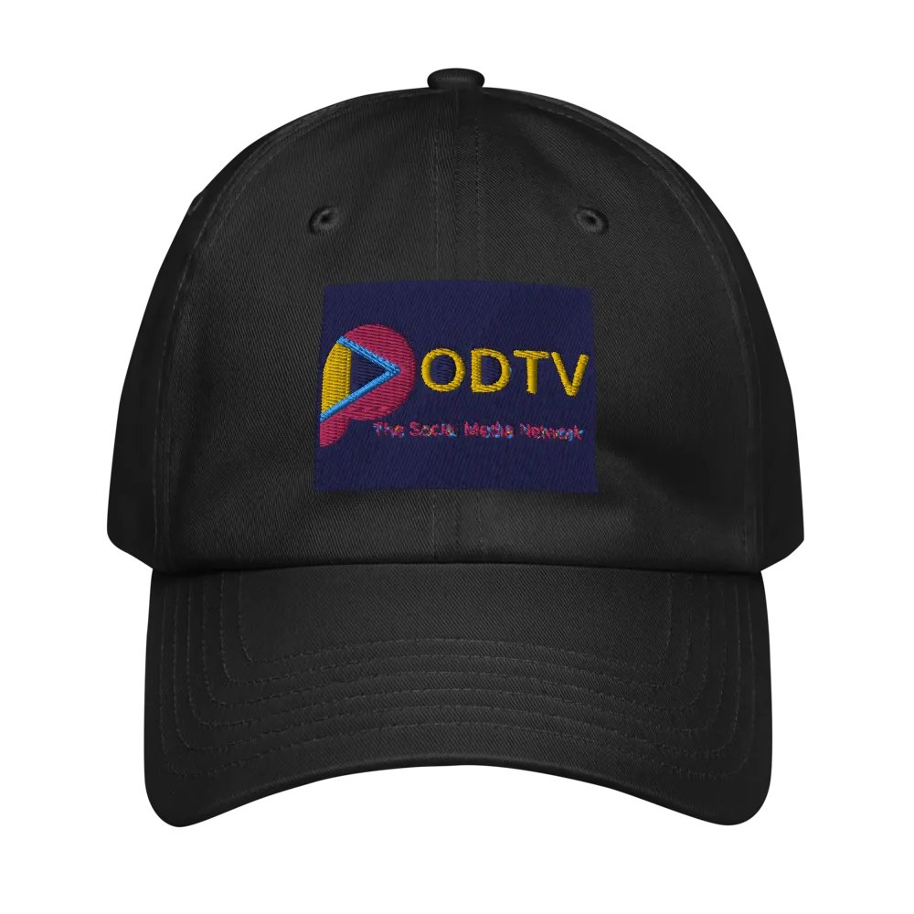PODTV Logo Embroidered Dad Hat product image (1)