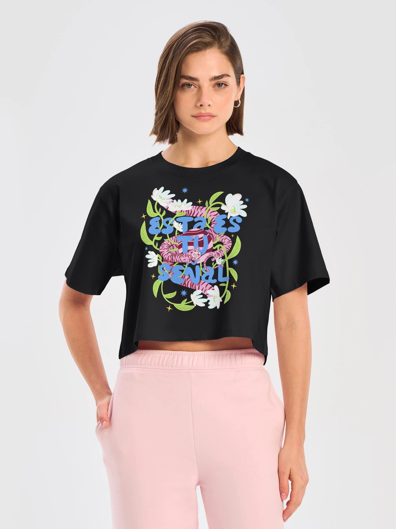 Crop Top Relax Fit | "Esta es tu señal" product image (1)
