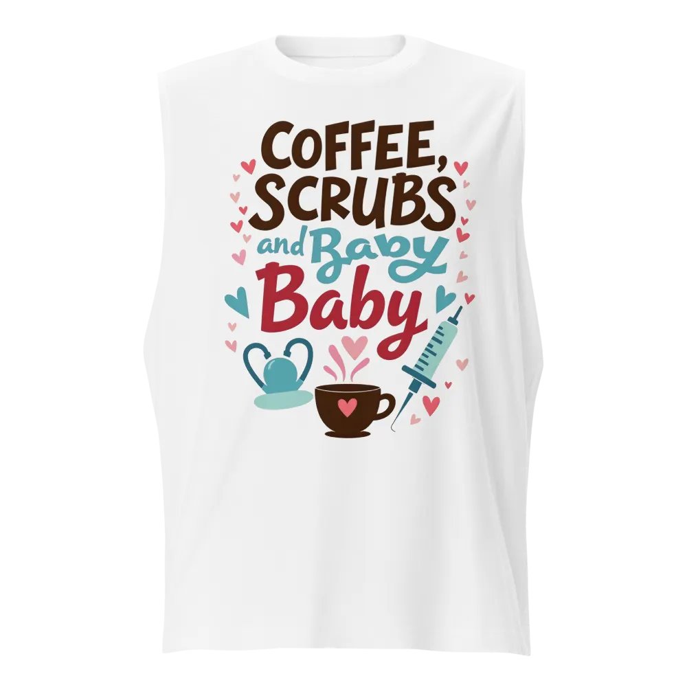 Medical Mama Scrubs Muscle Tank product image (5)
