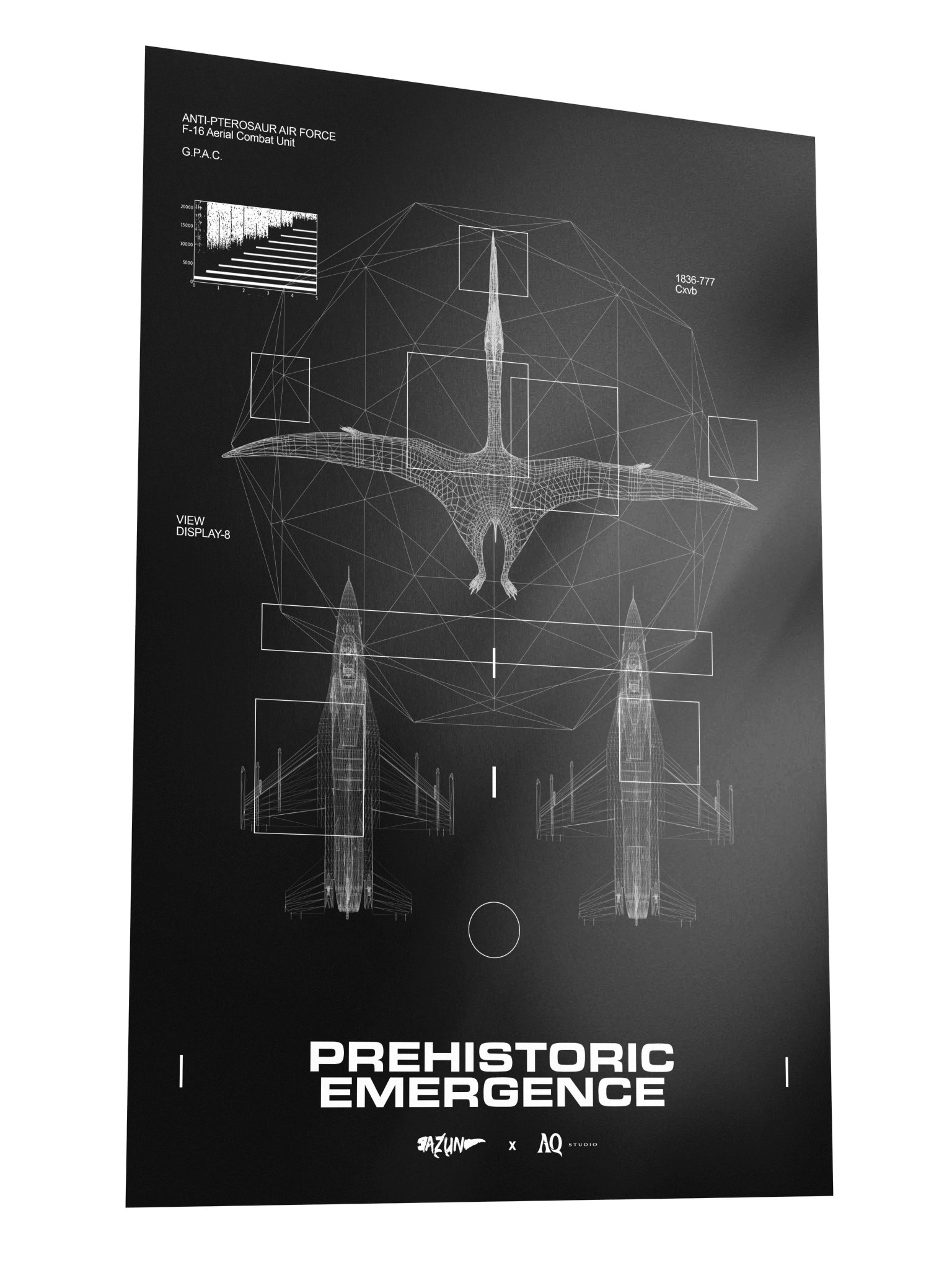 Wireframe A.P.A.F. Poster product image (3)
