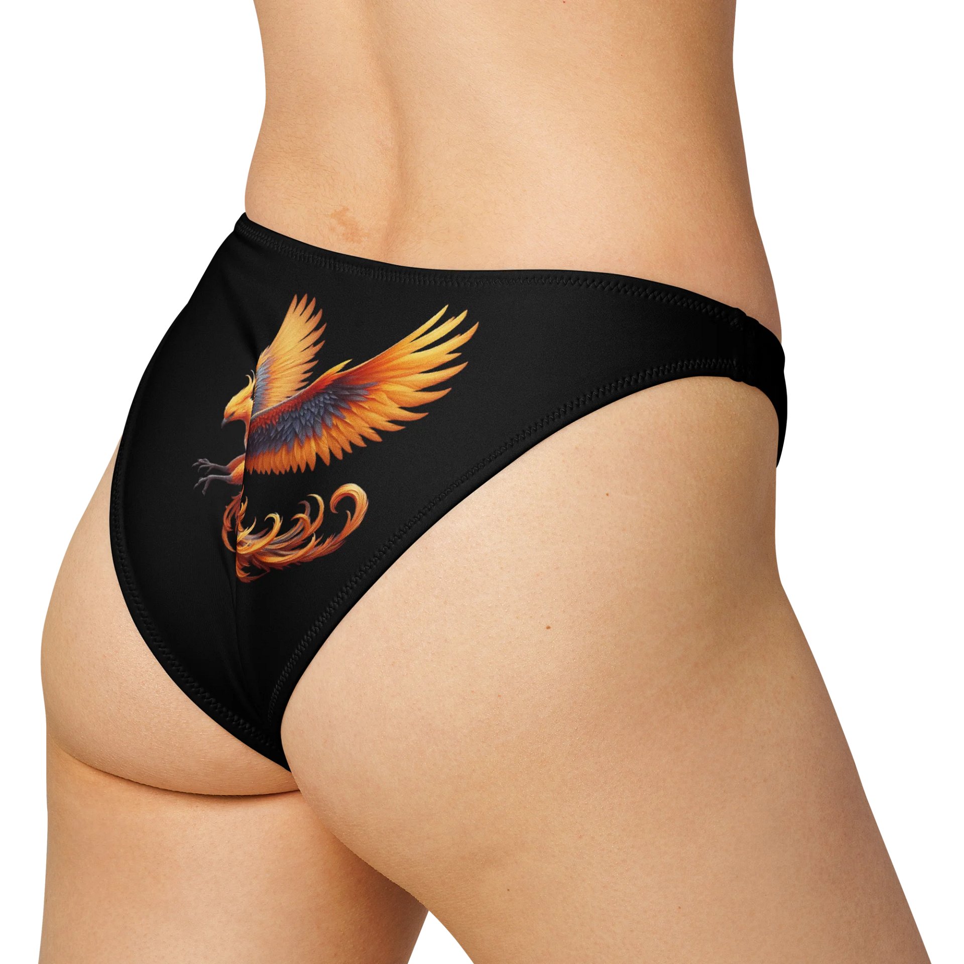 Phoenix Feather V-Cut Bikini Bottom product image (1)