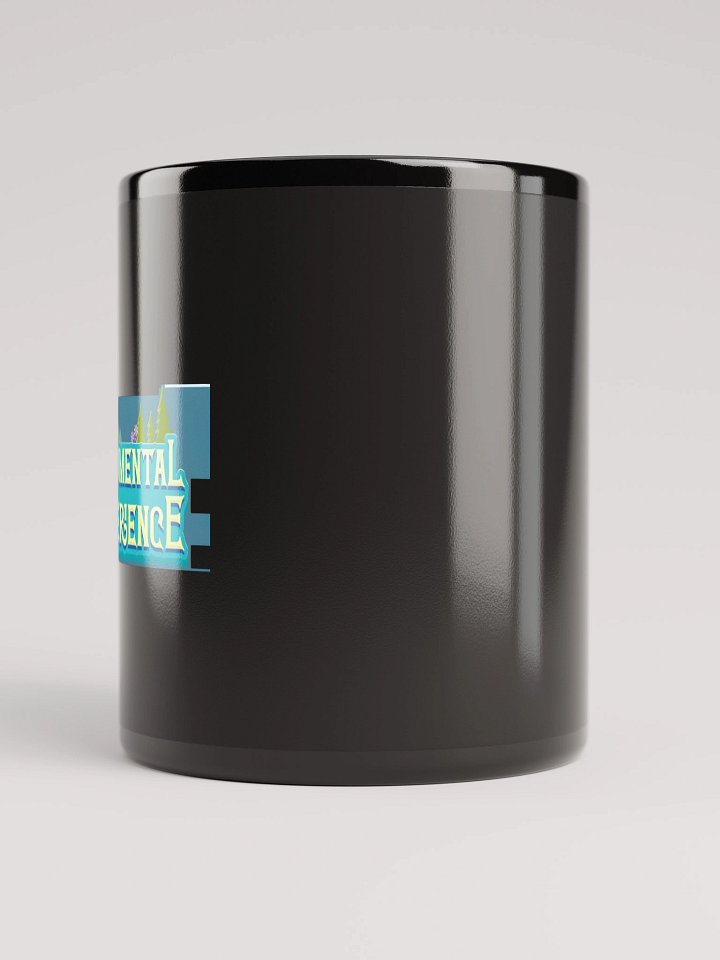 Monumental Experience Black Glossy Mug product image (2)