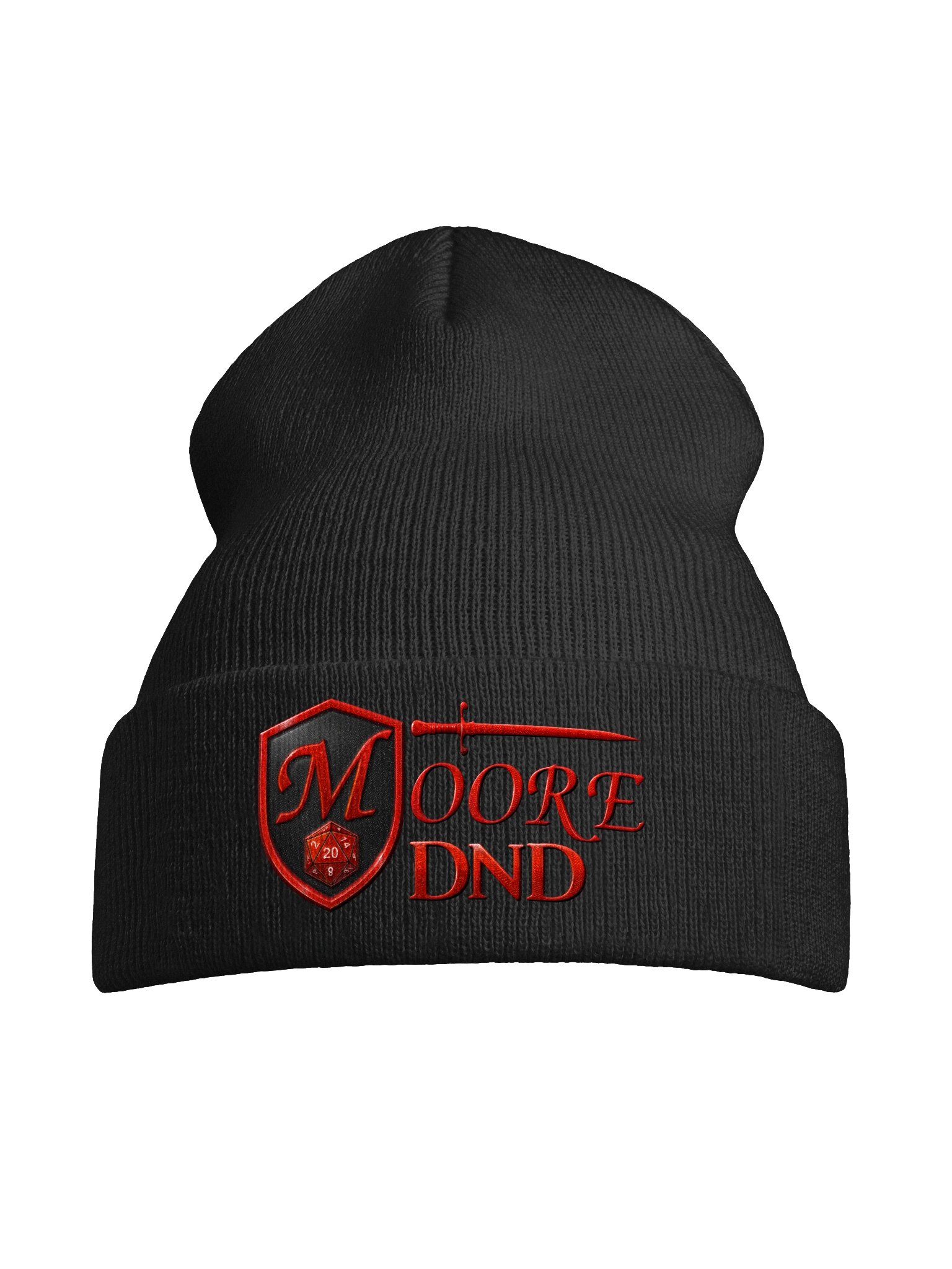 MooreDnD Full Logo Cuffed Beanie product image (62)