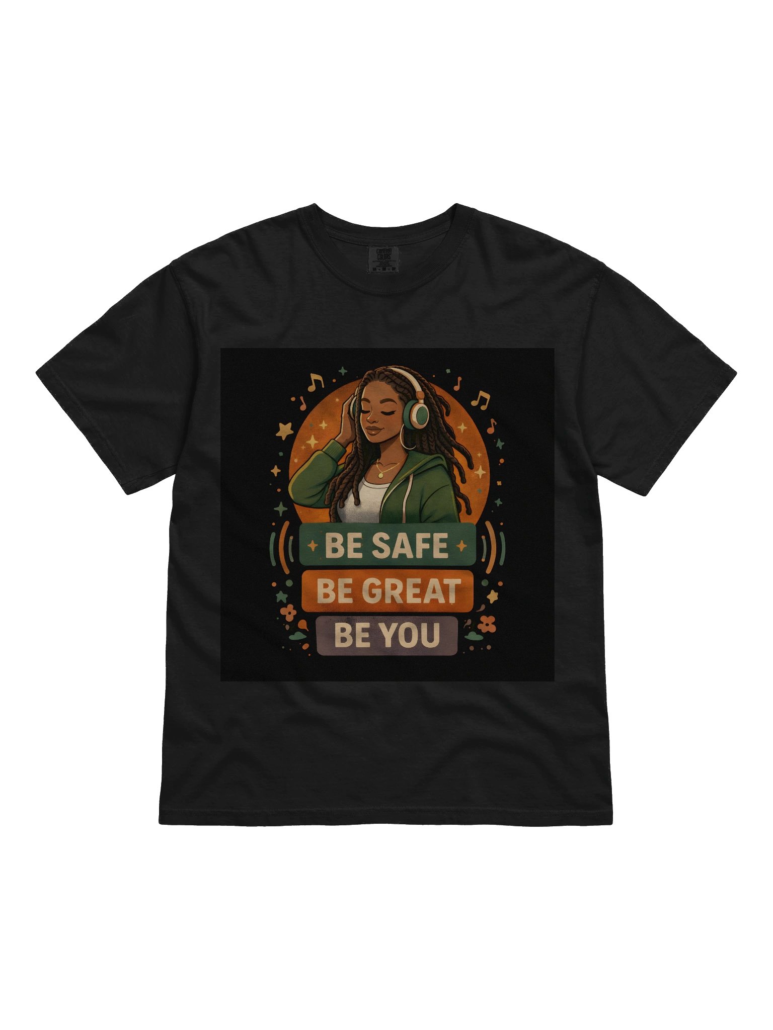 Be Safe Be Great Be You™ Music Lover T-Shirt product image (11)