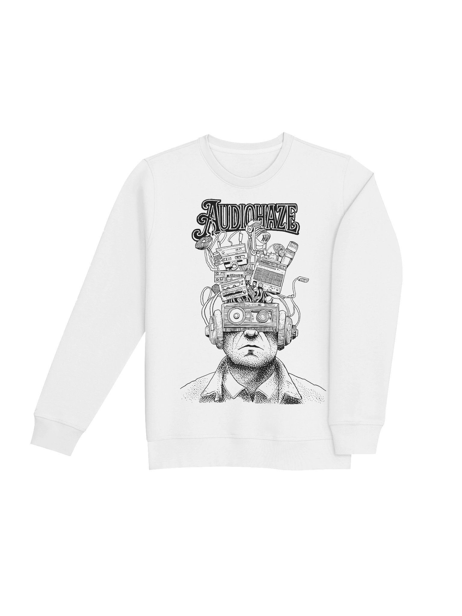 Audio Brain White Sweatshirt product image (4)