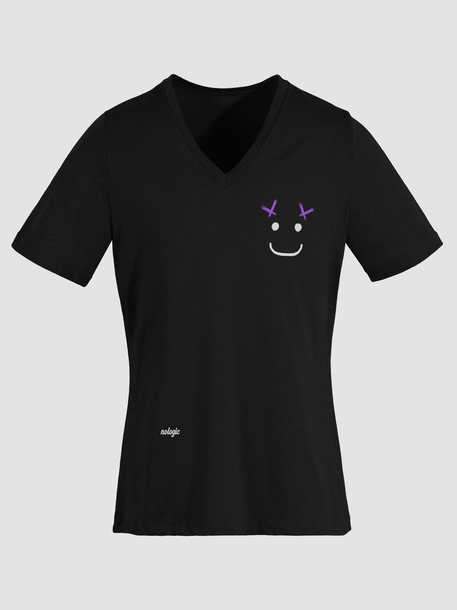 NLD Smiling Antlers Women's V-Neck Tee product image (11)