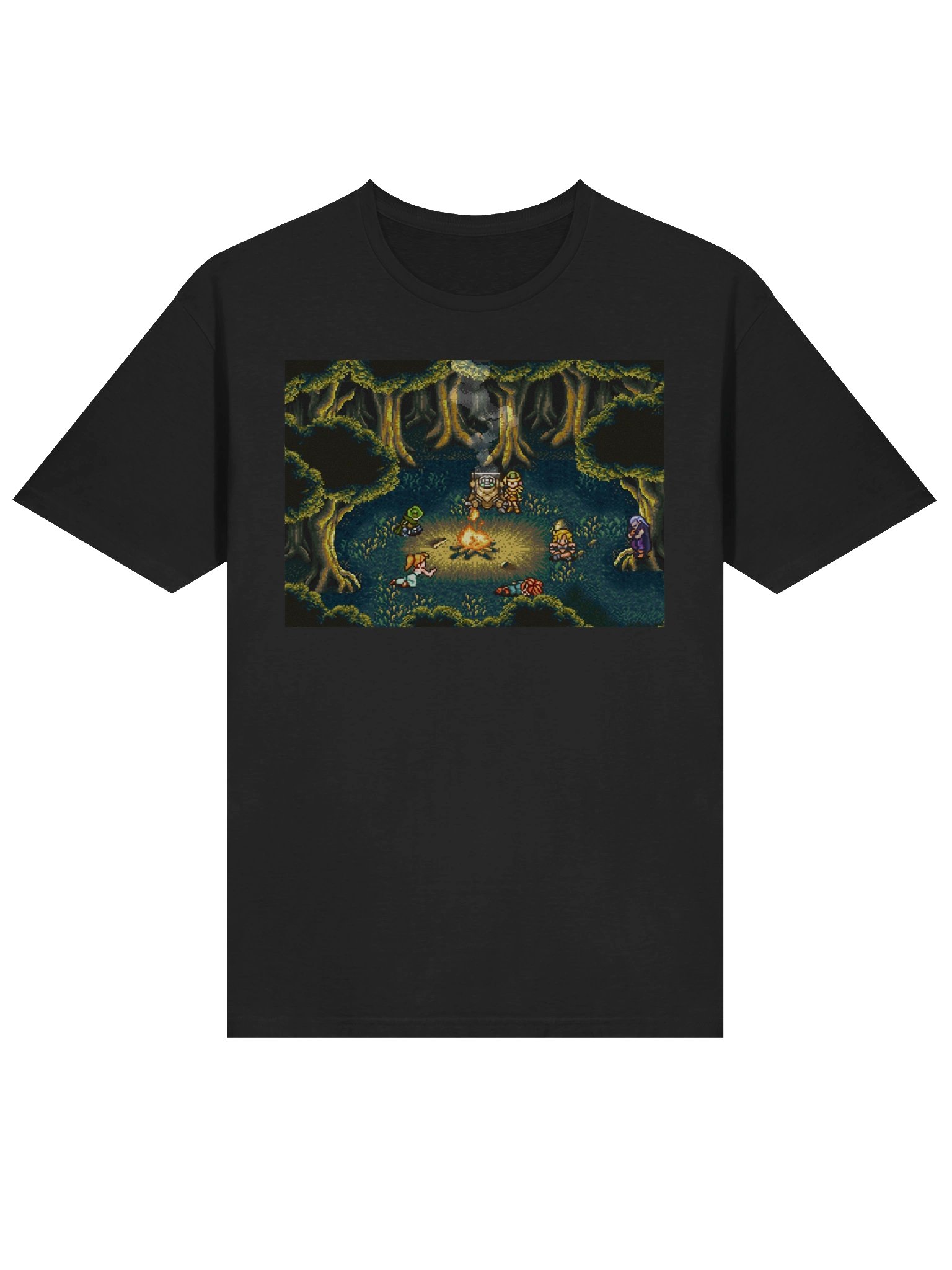 Chrono Trigger Camp Fire T-Shirt product image (10)