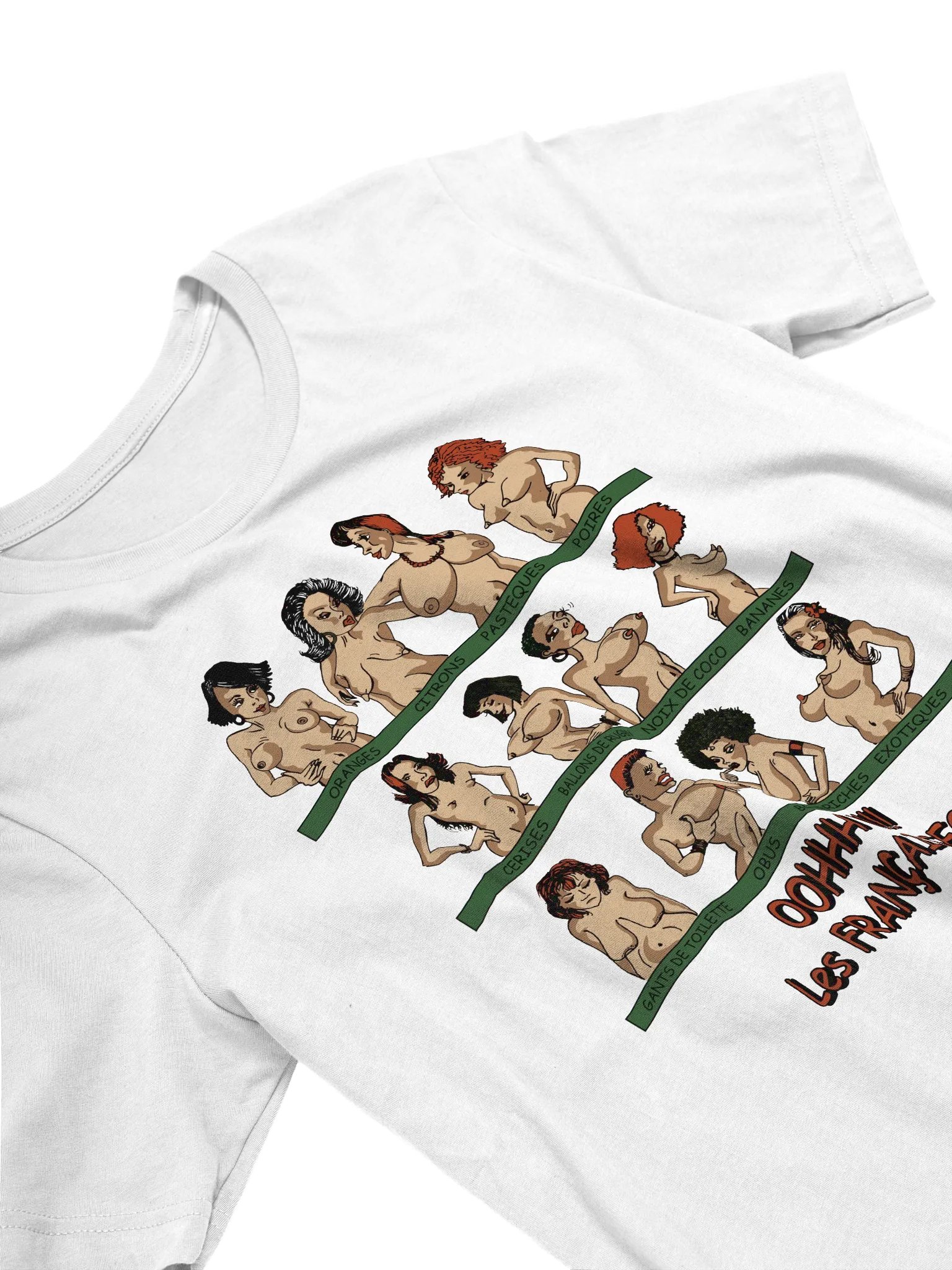 OOHHH!!! LES FRANÇAISES TEE product image (1)