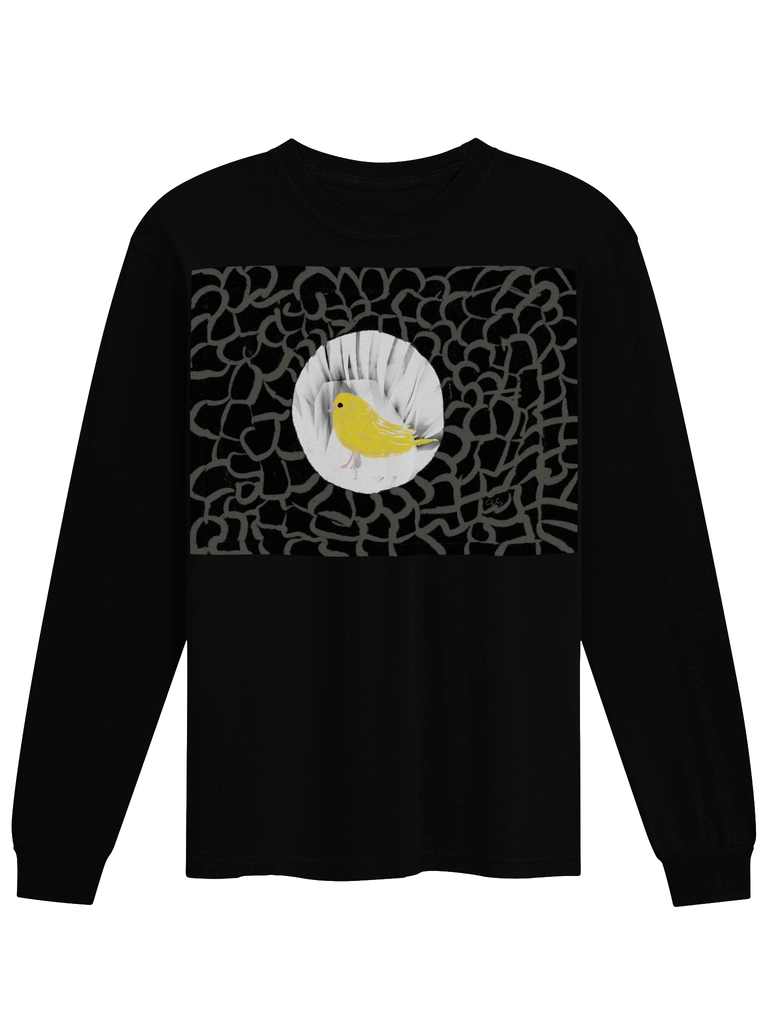 Canary In The Coalmine long sleeve tee product image (4)