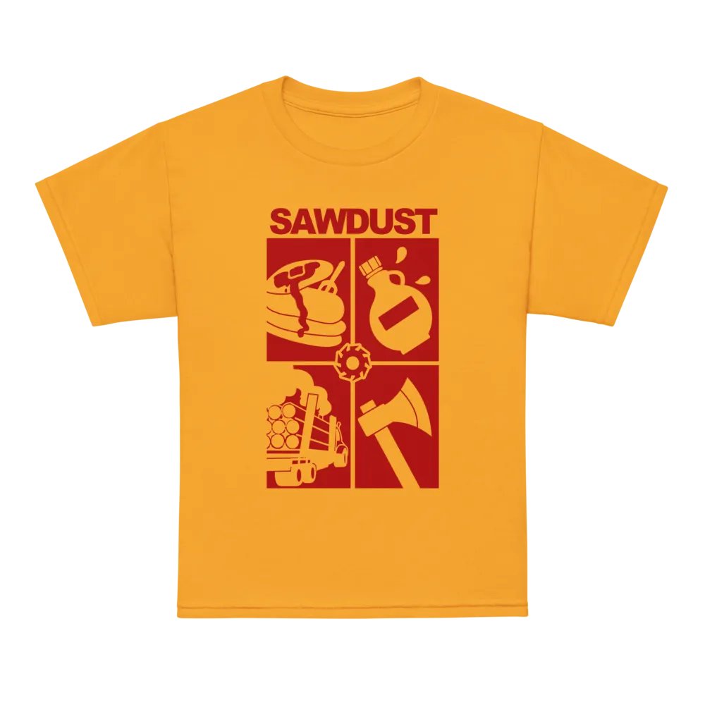 4 Square (red) T Shirt (youth) product image (47)