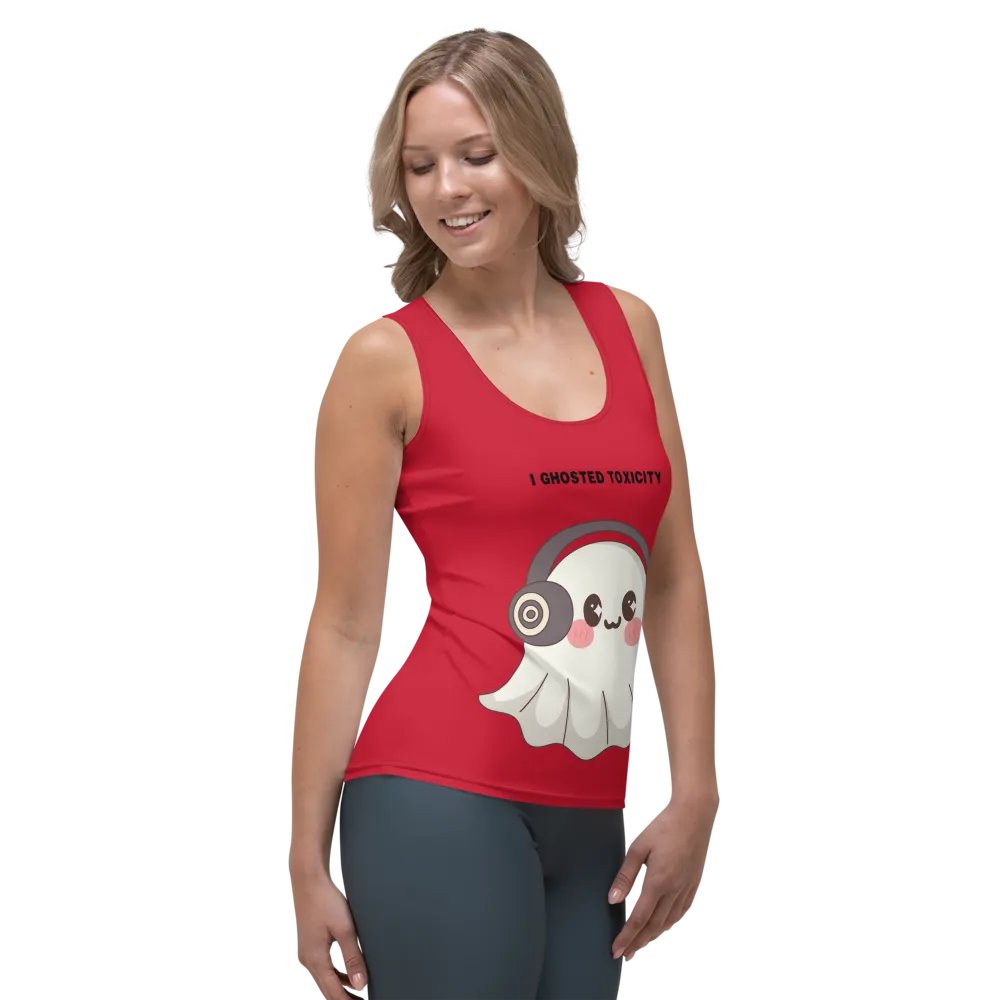 I Ghosted Toxicity Red Tank product image (4)