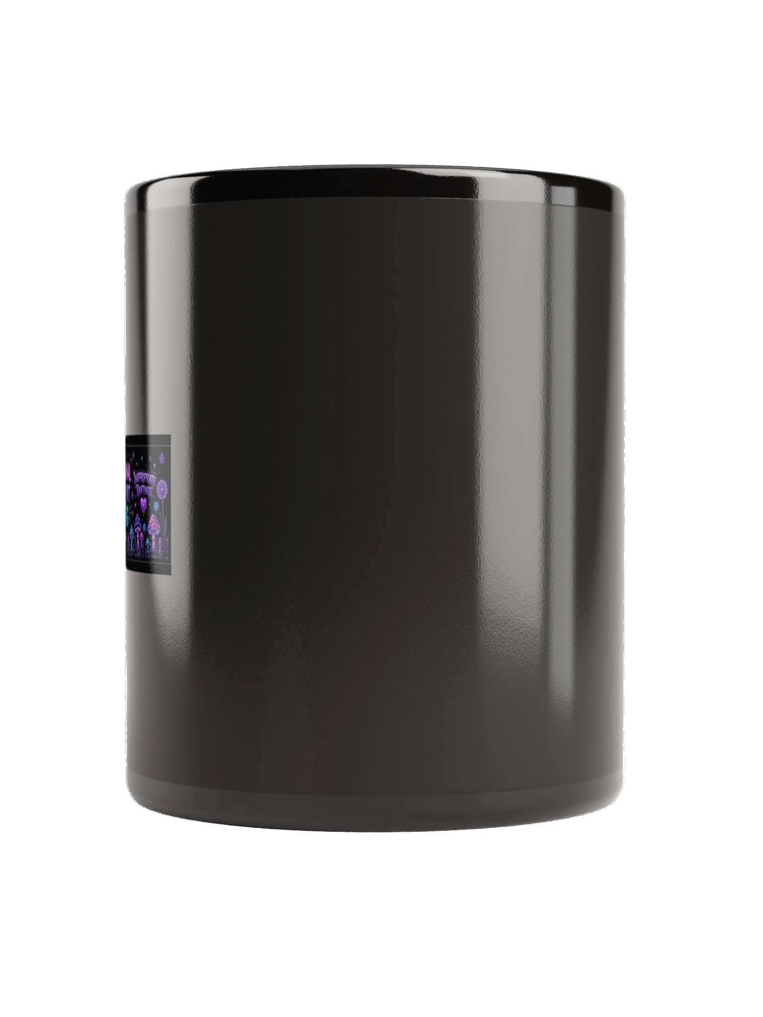 Emotional Support Mug - Black Glossy product image (8)