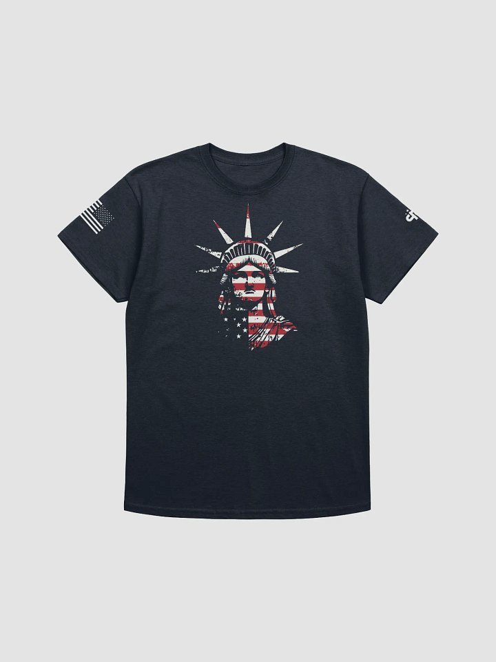 Liberty in Distress - PositivePatriots™ Heavyweight T-Shirt product image (1)