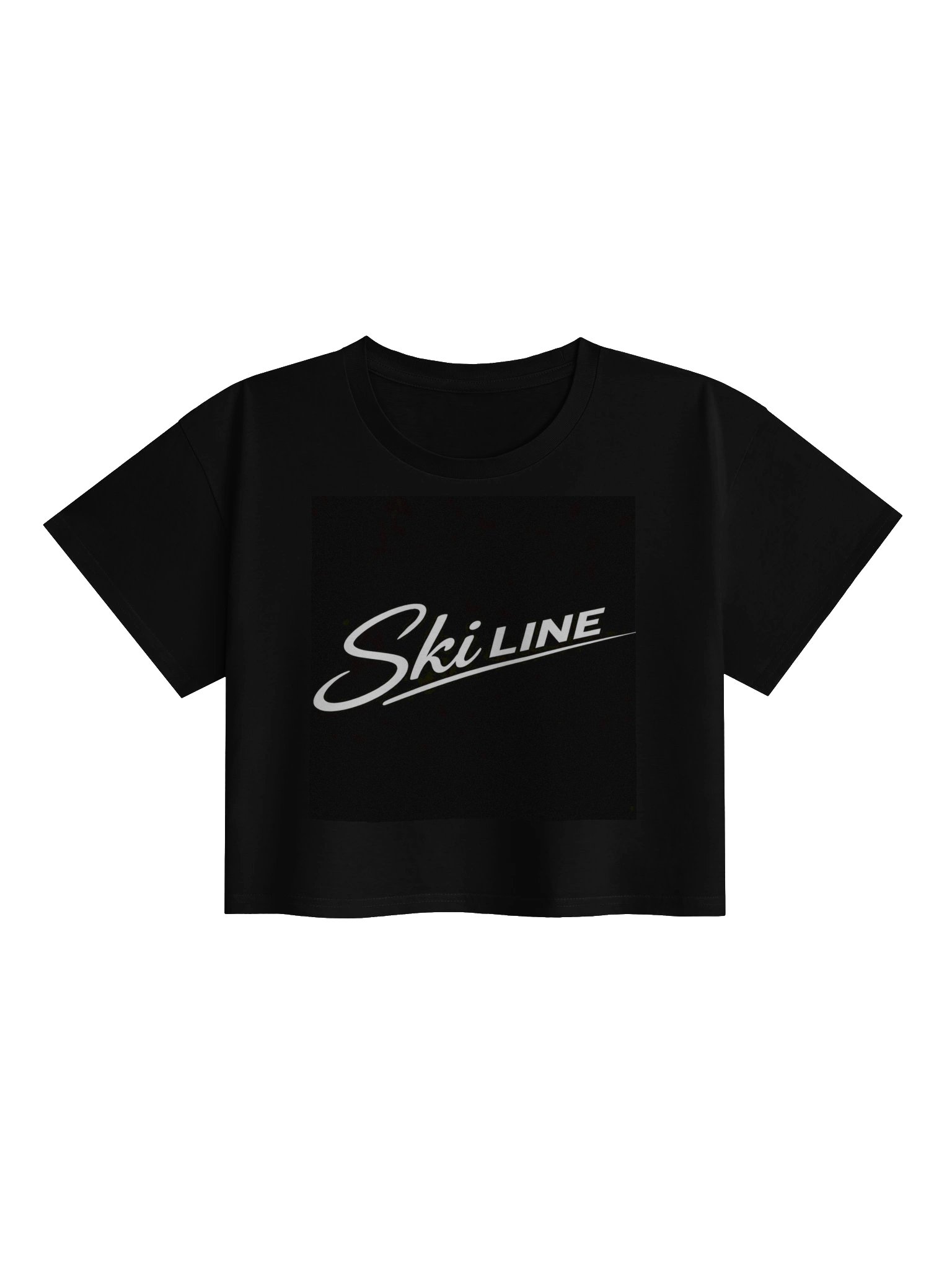 Midnight Skyline Women's Crop Top (black) product image (1)