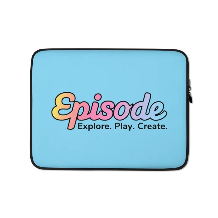 Episode Laptop Sleeve Teal With Gradient Logo product image (1)