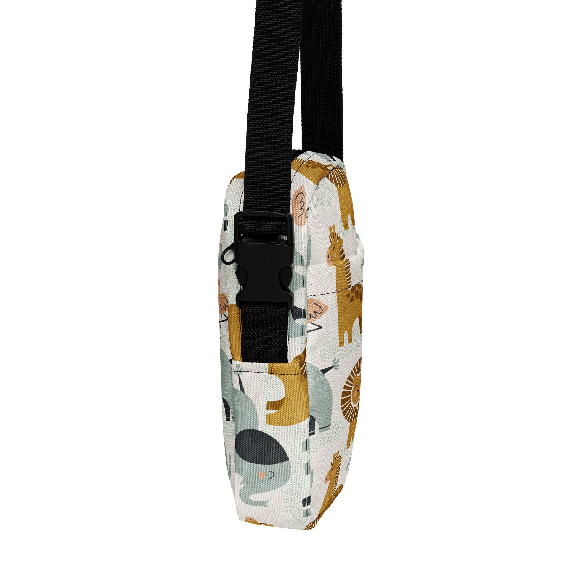 Retro Jungle Animals All-Over Crossbody Bag product image (4)