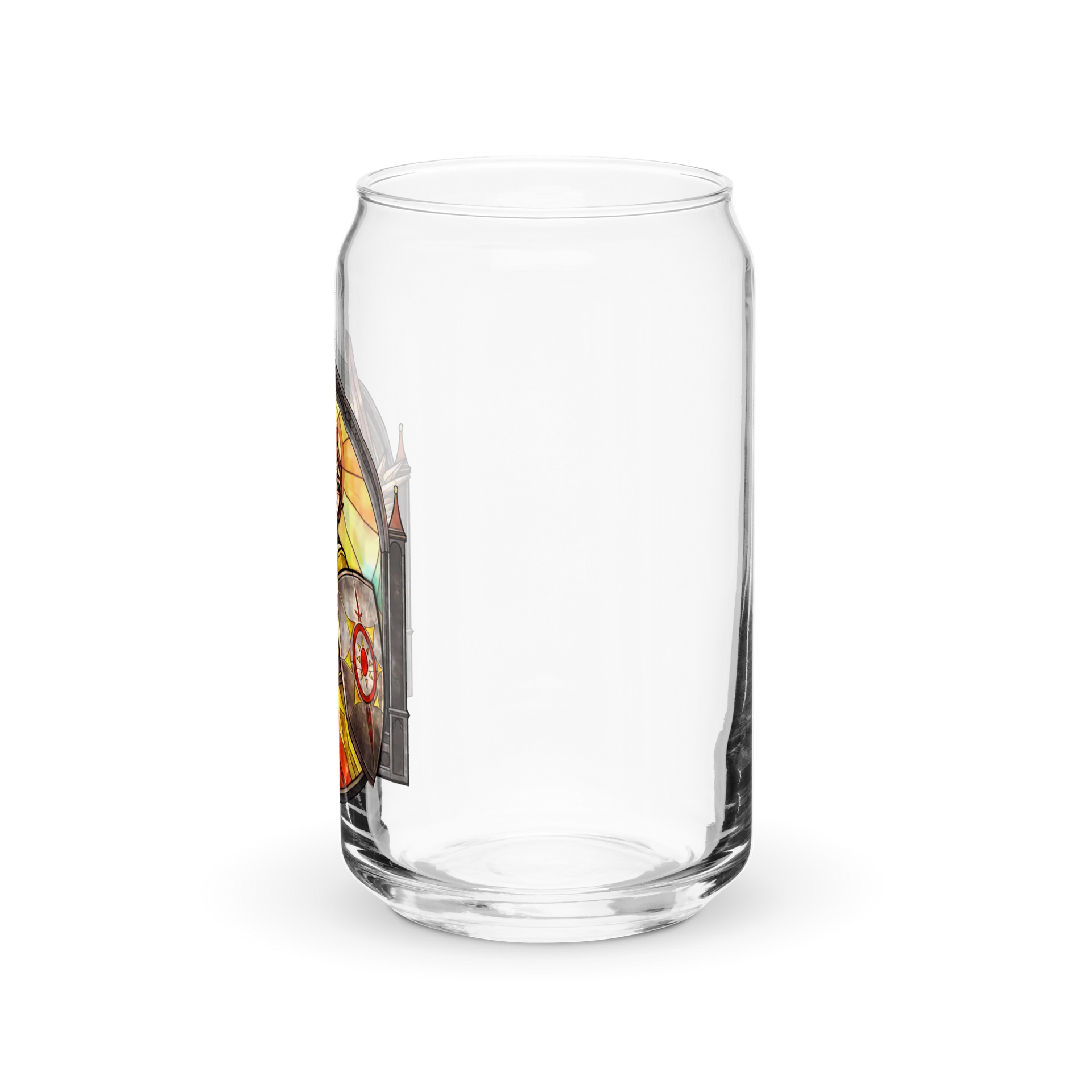 Squire Lou of the Solar Knights (Torched RP) Can-Shaped Glass product image (7)