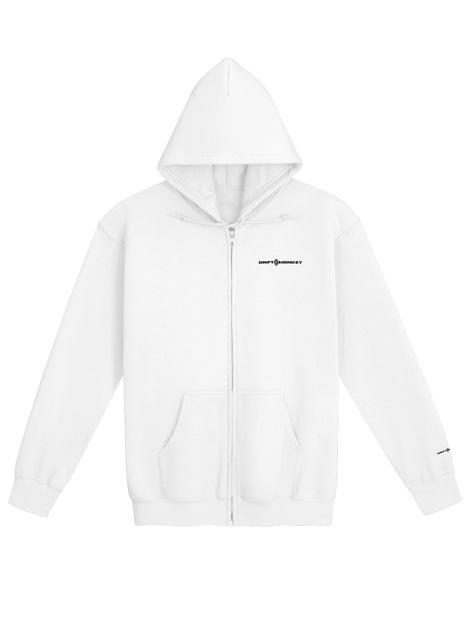 DRIFTMONKEY Monkey Logo Zip Hoodie product image (1)