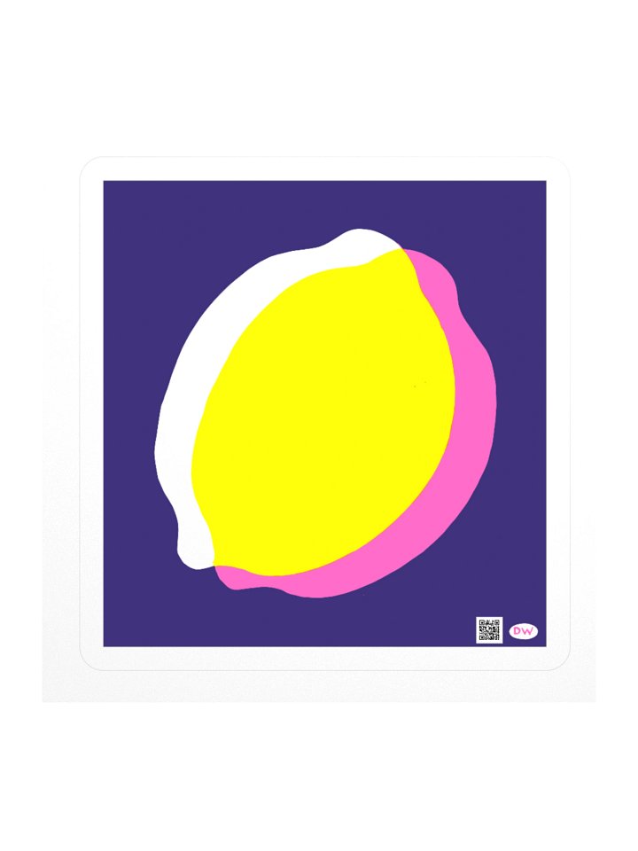 Abstract Lemonz Sticker product image (1)