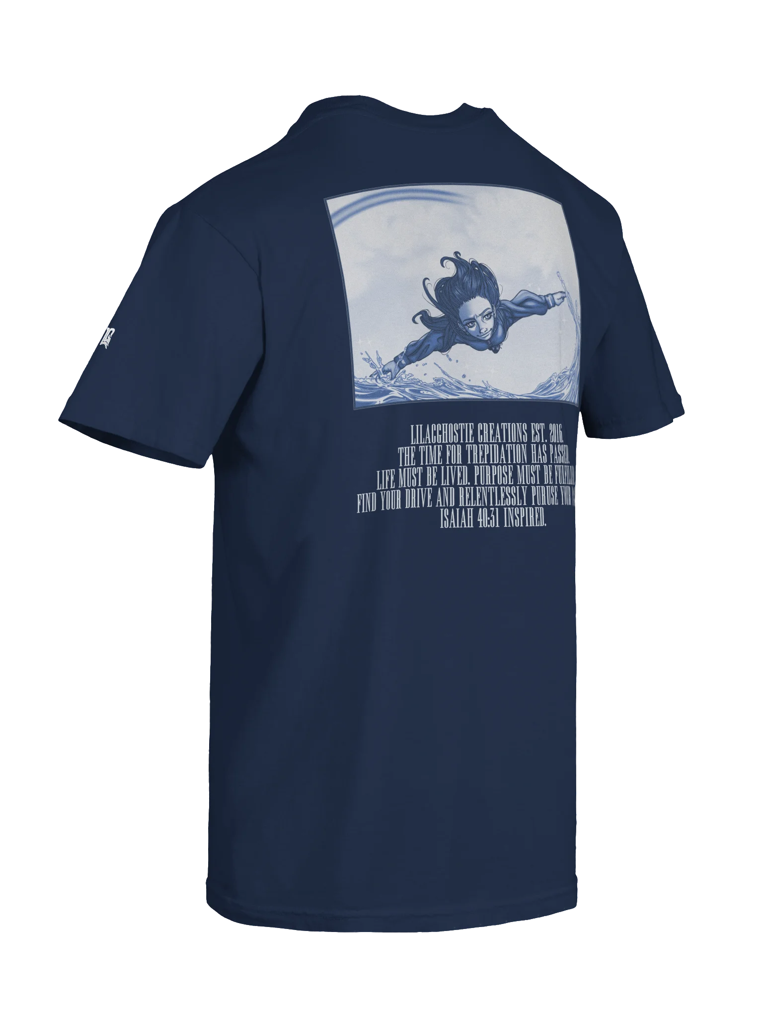 Limit Break! Stitched Tee (Dark) product image (15)