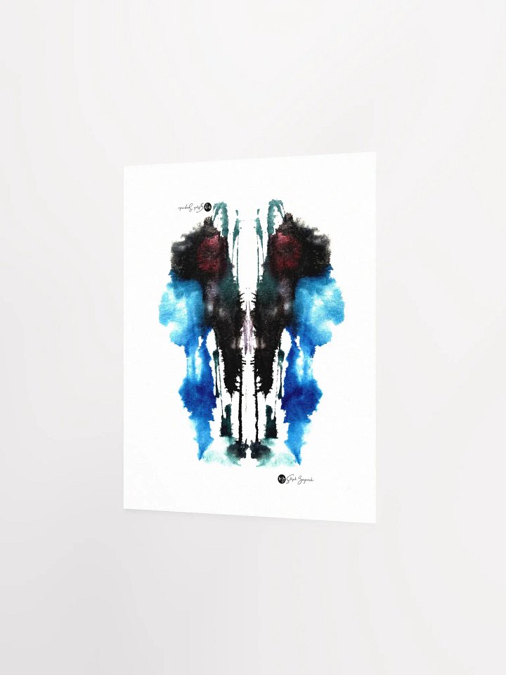 WHISPERING WATERFALL | Inkblot Print | 8x10" product image (2)