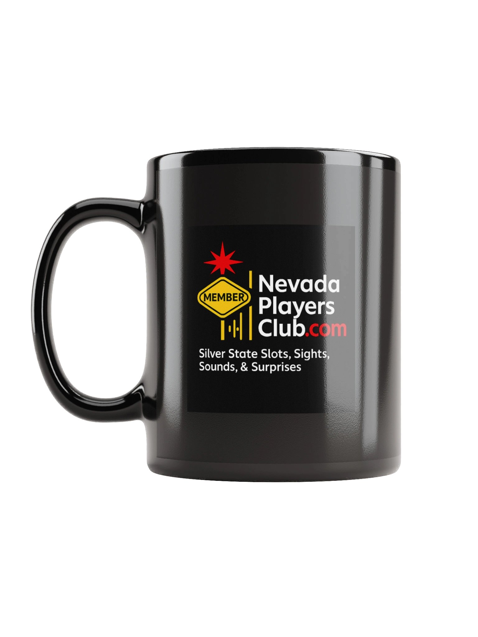 Black Nevada Players Club Member Mug product image (11)