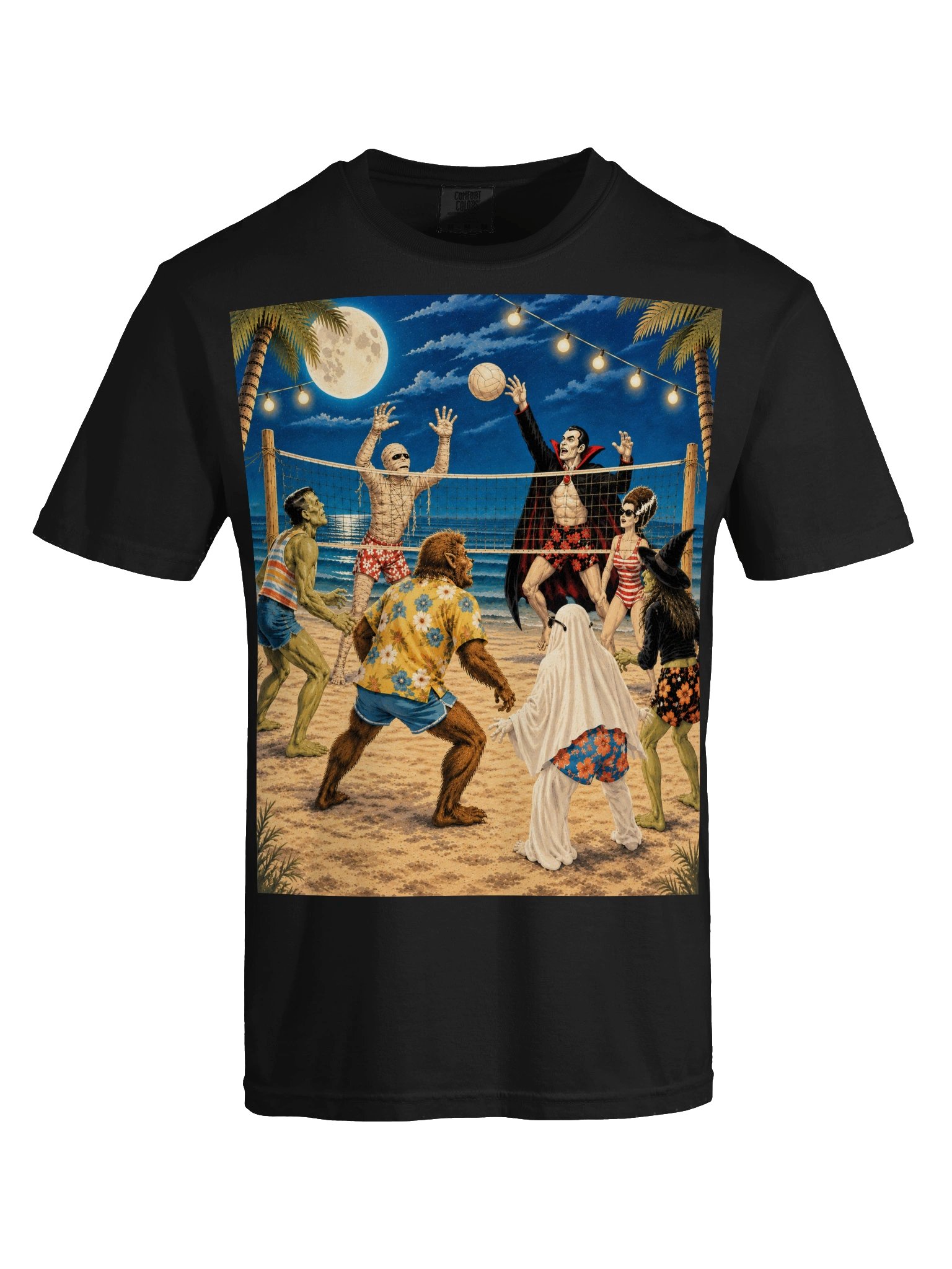 Monster Beach Volleyball T-shirt product image (14)