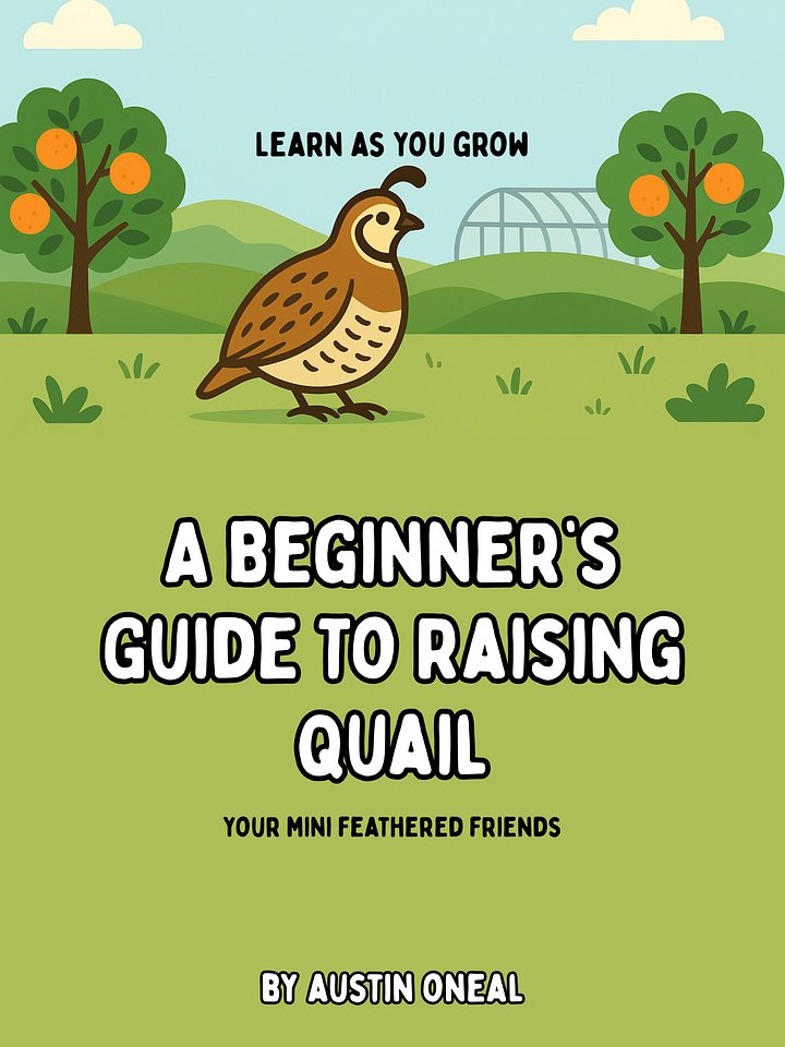 A Beginner's Guide To Raising Quail by Austin Oneal product image (1)