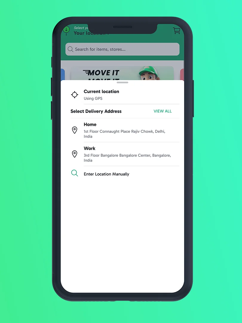 Ionic Jokar (All-in-One Delivery – Dunzo Clone) App Template product image (11)