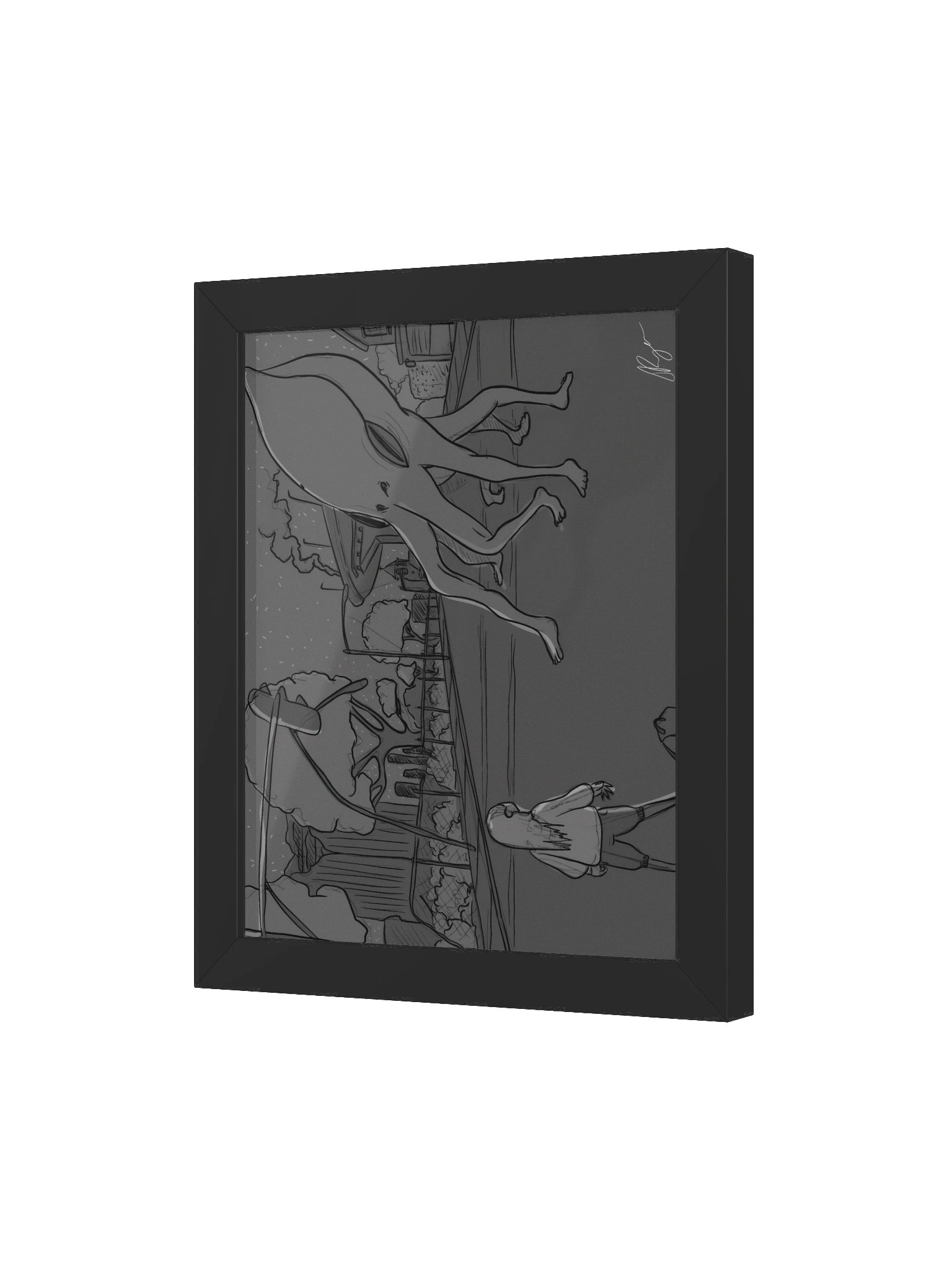 Stay Still — Framed Print product image (94)