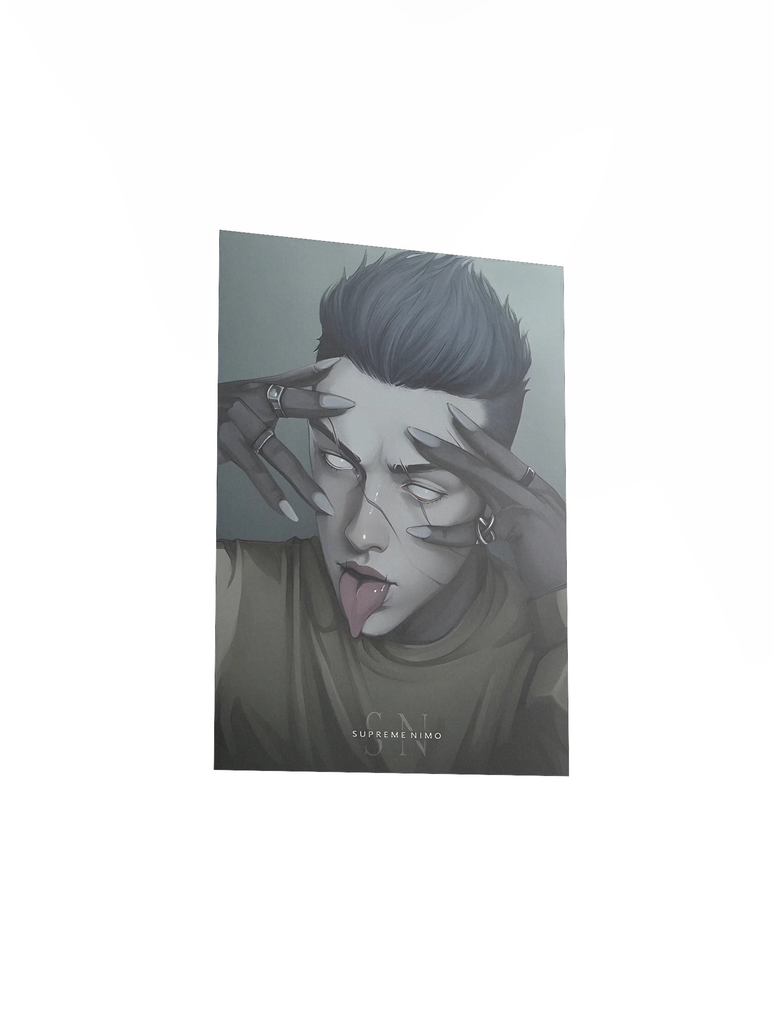 Nezha Vibrant Matte Poster Prints product image (3)