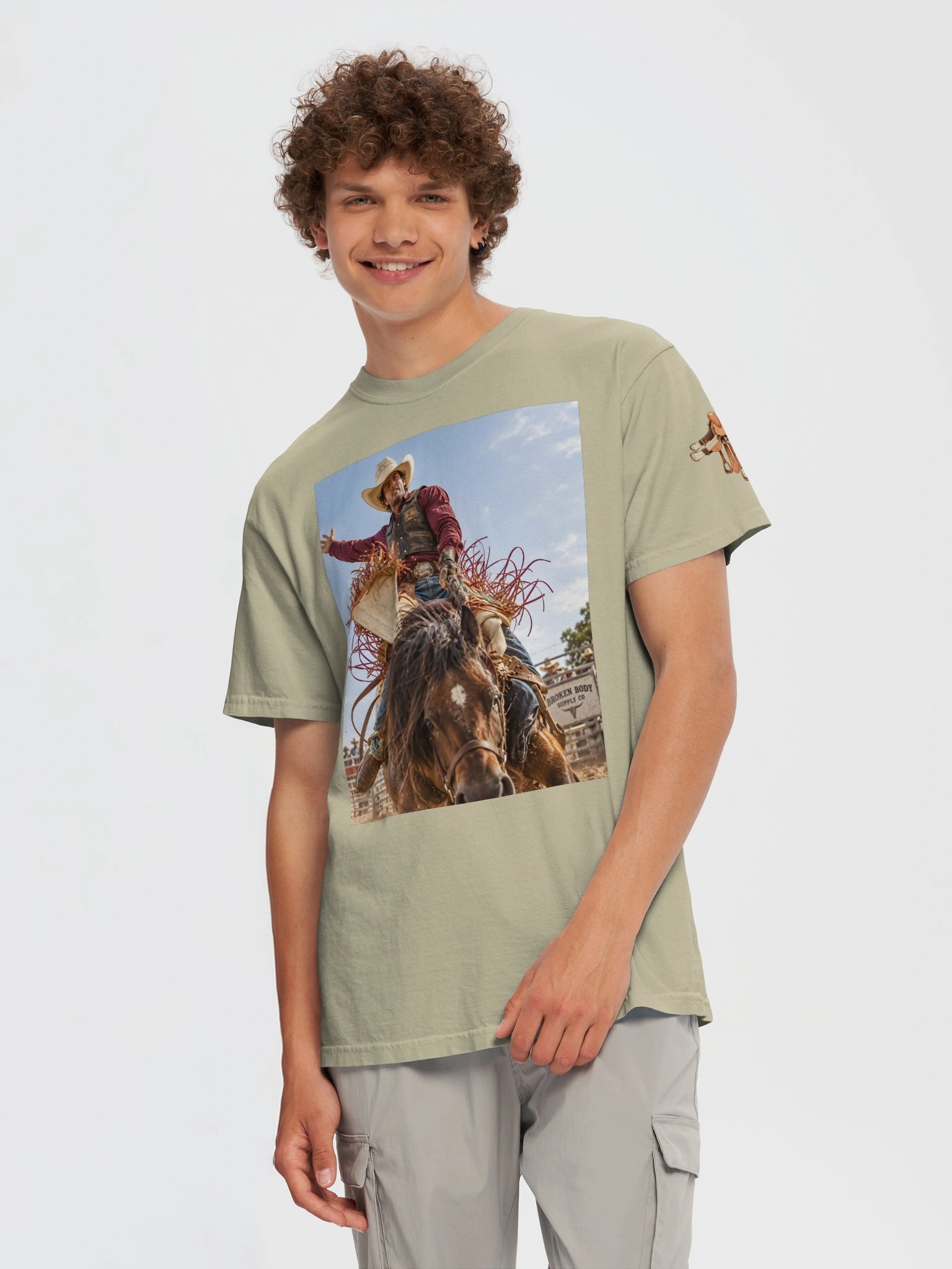 Saddle Bronc Ride It Out T-Shirt | ROUGHSTOCK RODEO™ product image (187)
